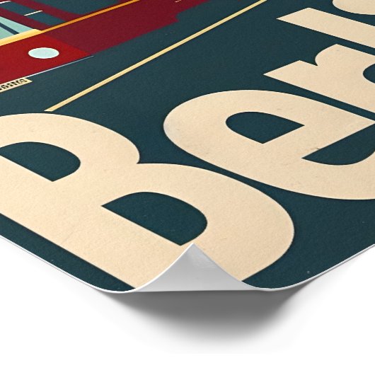 Berlijn Art Deco Poster (Hoek)