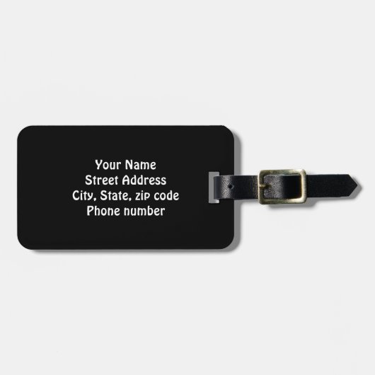 Berlijn Bagagelabel (Voorkant horizontaal)