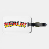 Berlijn Bagagelabel (Achterkant horizontaal)