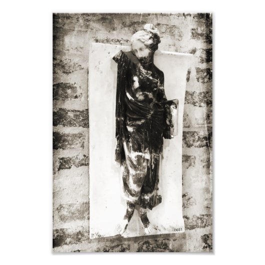 Berlijn beeld | Zwart-wit Foto Afdruk (Voorkant)