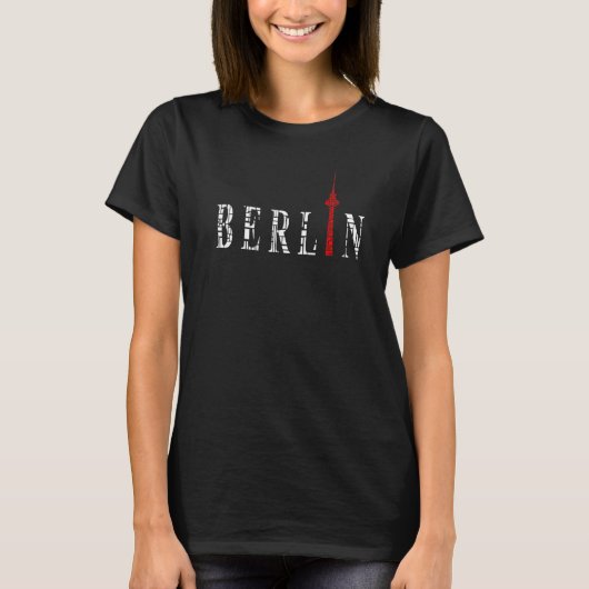 Berlijn Beer I Love Berlin T-shirt (Voorkant)
