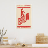Berlijn Beer Luciferdoosje Label Print - Vintage D (Keuken)