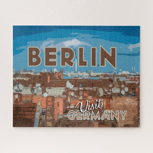 Berlijn, Bezoek Duitsland Legpuzzel (Horizontaal)