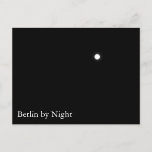 Berlijn bij nacht briefkaart