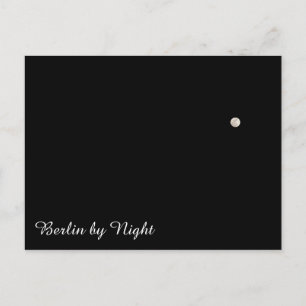 Berlijn bij nacht briefkaart