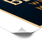 Berlijn – "Brandenburger Tor Lights" Perfect Poster (Hoek)