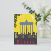 Berlijn, Brandenburgse poort, Duitsland Briefkaart (Staand voorkant)