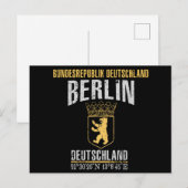 Berlijn Briefkaart (Voorkant / Achterkant)