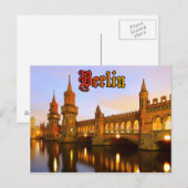 Berlijn Briefkaart (Voorkant / Achterkant)