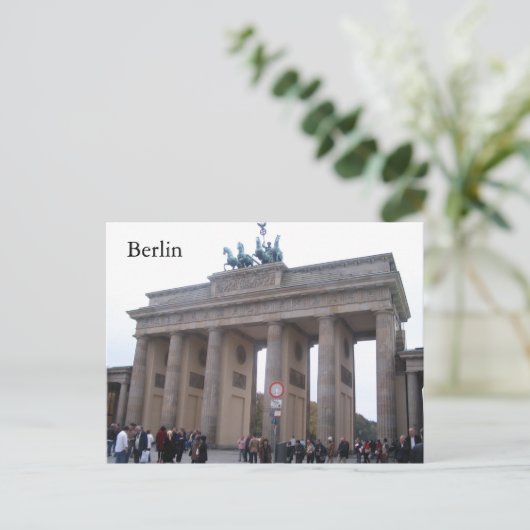Berlijn Briefkaart (Staand voorkant)