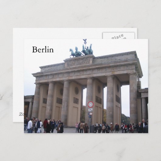 Berlijn Briefkaart (Voorkant / Achterkant)