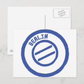 Berlijn Briefkaart (Voorkant / Achterkant)