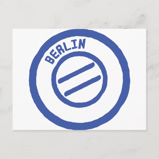 Berlijn Briefkaart (Voorkant)