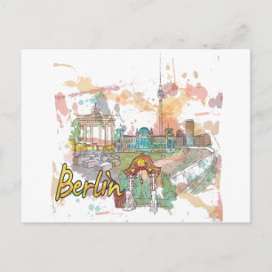 Berlijn Briefkaart