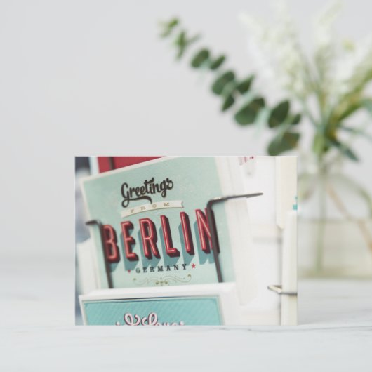 Berlijn Briefkaart (Staand voorkant)