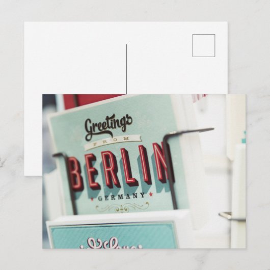 Berlijn Briefkaart (Voorkant / Achterkant)