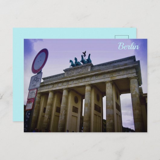 Berlijn Briefkaart (Voorkant / Achterkant)