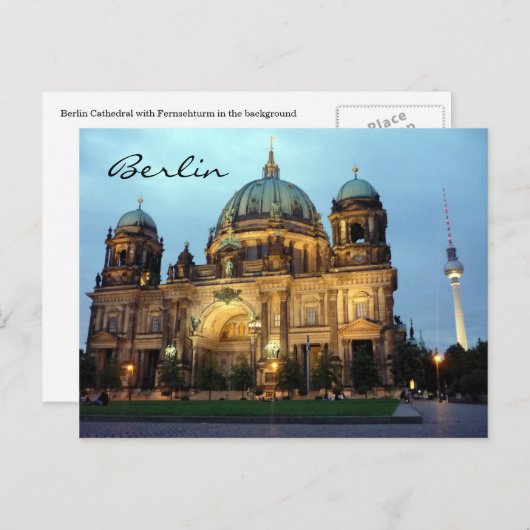 berlijn briefkaart (Voorkant / Achterkant)