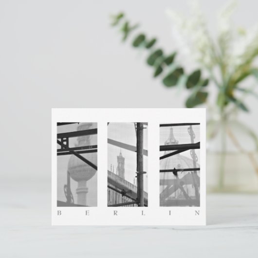 Berlijn Briefkaart (Staand voorkant)