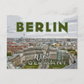 Berlijn, briefkaart van serie Bezoek... (Voorkant)