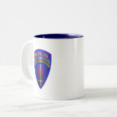 Berlijn Brigade  Tweekleurige Koffiemok (Voorkant links)