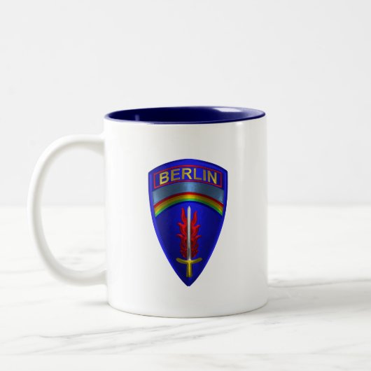 Berlijn Brigade  Tweekleurige Koffiemok (Links)