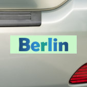 Berlijn Bumpersticker (Op auto)