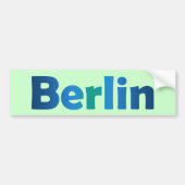 Berlijn Bumpersticker (Voorkant)