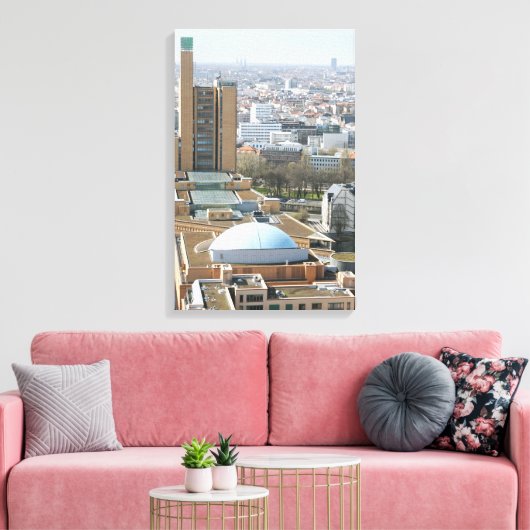 Berlijn Canvas Afdruk (Insitu (Woonkamer))