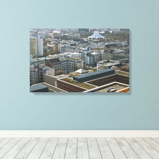 Berlijn Canvas Afdruk (Insitu (Houten vloer))
