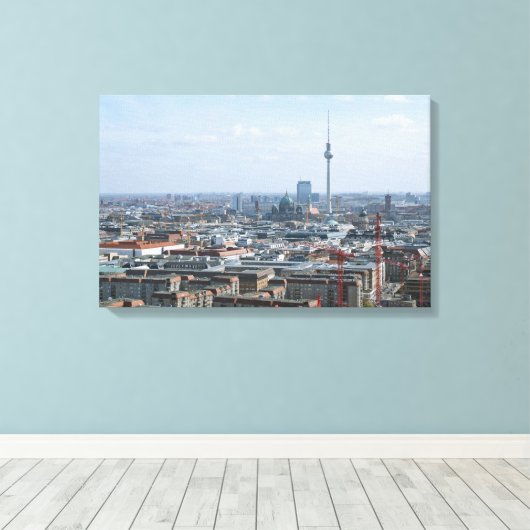 Berlijn Canvas Afdruk (Insitu (Houten vloer))