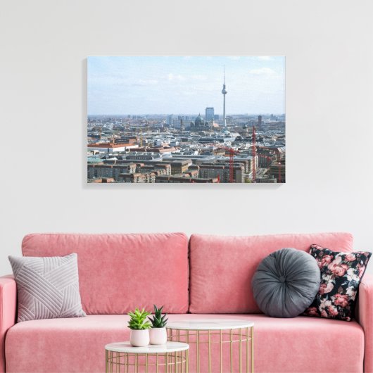 Berlijn Canvas Afdruk (Insitu (Woonkamer))