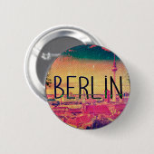 Berlijn, cirkel ronde button 5,7 cm (Voorkant /achterkant)