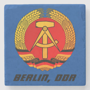 Berlijn, DDR - Deutsche Demokratische Republik Stenen Onderzetter