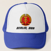 Berlijn, DDR - Deutsche Demokratische Republik Trucker Pet (Voorkant)