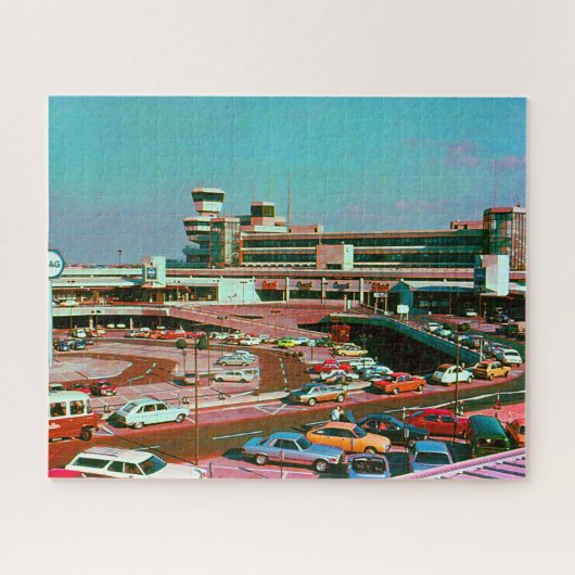 Berlijn De luchthaven Tegel Legpuzzel (Horizontaal)