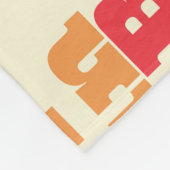 Berlijn Digitaal Creatief, Print Patroon. Fleece Deken (Hoek)
