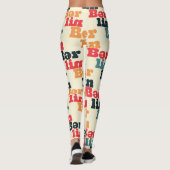 Berlijn Digitaal Creatief, Print Patroon. Leggings (Achterkant)