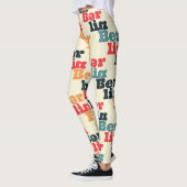 Berlijn Digitaal Creatief, Print Patroon. Leggings (Links)