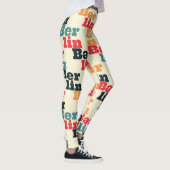 Berlijn Digitaal Creatief, Print Patroon. Leggings (Rechts)