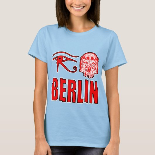 Berlijn doet mijn brein pijn. t-shirt (Voorkant)