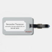 Berlijn, Duitsland, 1737 Bagagelabel (Achterkant horizontaal)