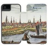 Berlijn, Duitsland, 1737 Incipio iPhone Portemonnee Hoesje (Agenda Open)