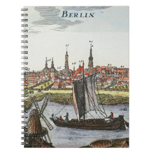 Berlijn, Duitsland, 1737 Notitieboek