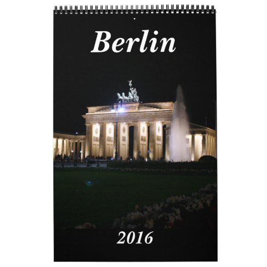 berlijn duitsland 2016 kalender (Hoes)