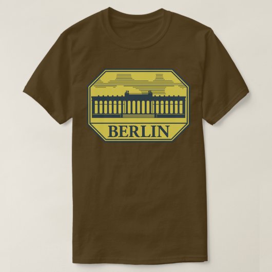 Berlijn Duitsland 2 T-shirt (Design voorkant)