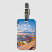 Berlijn ,Duitsland Bagagelabel (Voorkant (verticaal))