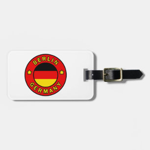 Berlijn Duitsland Bagagelabel