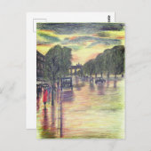 Berlijn Duitsland Brandenburger Tor Briefkaart (Voorkant / Achterkant)