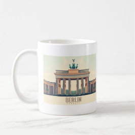 Berlijn Duitsland Brandenburger Tor Pastelreizen Koffiemok